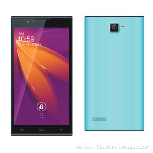 5.5-inch MTK Solution Android Phone, 4.4OS, 1K as MOQ, Square Shell